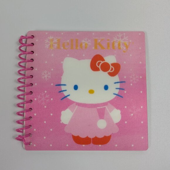 2008 Sanrio Hello Kitty Holographic Spiral Bound Mini Notebook - Picture 1 of 5